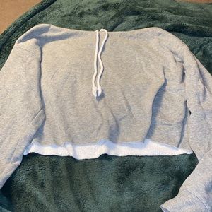 size med. wild fable crop top hoodie